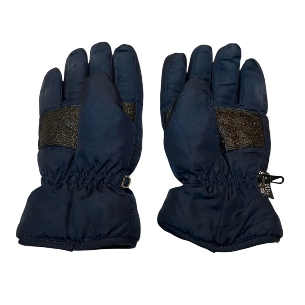 Thinsulate Kids Mittens - Dark Blue Insulated GUC